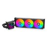 Lian Li Galahad II LCD 360 AIO RGB CPU Liquid Cooler, 2.88” IPS LCD Screen, Asetek 8th Gen 3600 RPM Pump, 120mm FDB Fans, Up to 2450 RPM Fan Speed, 79.9 CFM Airflow, Black | G89.GA2ALCD36B.00