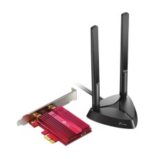 TP-Link WiFi 6 AX3000 PCIe WiFi Card (Archer TX3000E), Up to 2400Mbps, Bluetooth 5.2, 802.11AX Dual Band Wireless Adapter with MU-MIMO,OFDMA,Ultra-Low Latency, Supports Windows 11, 10 (64bit) only