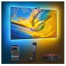 Govee TV Backlight 3 Lite with Fish-Eye Correction Function Sync to 55-65 Inch TVs, 11.8ft RGBICW Wi-Fi TV LED Backlight with Camera, 4 Colors in 1 Lamp Bead, Voice and APP Control, Adapter - H6099