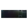 Logitech G915 LIGHTSPEED RGB Mechanical Gaming Keyboard, Low Profile GL Tactile Key Switch, LIGHTSYNC RGB, Advanced Wireless and Bluetooth Support - Tactile,Black