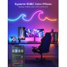 Govee Neon LED Lights 5M, RGBIC LED Strip Wall Light DIY with WiFi App Control, Works with Alexa, Multi-Coloured Neon Light for Bedroom, Wall, Gaming - ‎H61A2