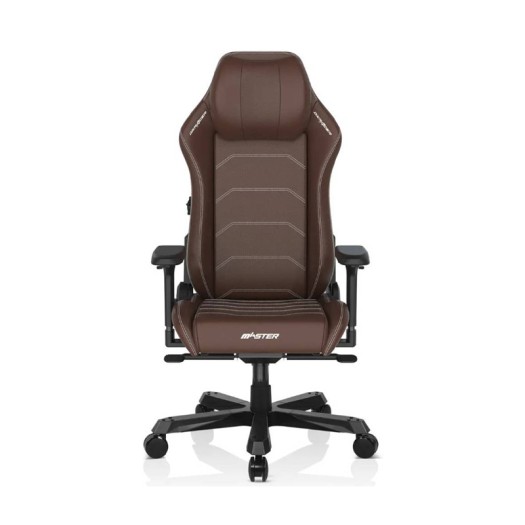 DXRacer Master Series Gaming Chair V2, Microfiber Leather, 4D Armrests, Multi-functional Tilt, 3" Casters, High Density Mold Shaping Foam, 220lbs Recommended Weight, Brown | DMC-I238S-C-A3