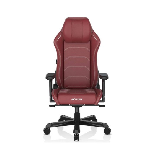 DXRacer Master Series Gaming Chair V2, Microfiber Leather, 4D Armrests, Multi-functional Tilt, 3" Casters, High Density Mold Shaping Foam, 220lbs Recommended Weight, Red | DMC-I238S-R-A3