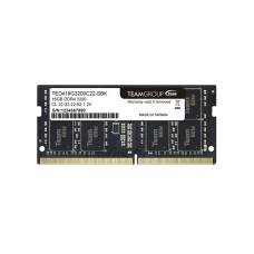 TEAMGROUP Elite DDR4 16GB Single 3200MHz PC4-25600 CL22 Unbuffered Non-ECC 1.2V SODIMM 260-Pin Laptop Notebook PC Computer Memory Module Ram Upgrade - TED416G3200C22-S01
