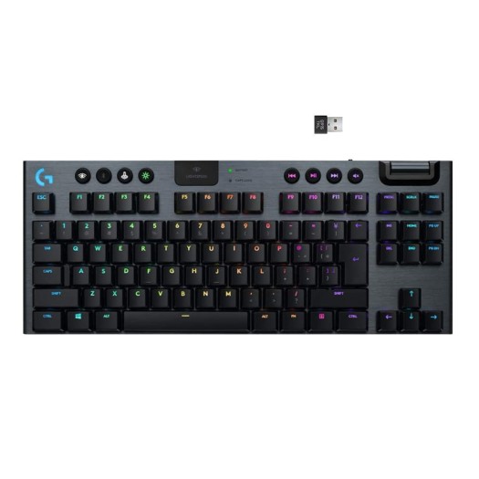 LOGITECH G915 TKL LIGHTSPEED WIRELESS RGB MECHANICAL GAMING KEYBOARD (GL TACTILE)