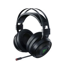 Razer Nari Wireless 7.1 Surround Sound Gaming Headset: THX Audio - Auto-Adjust Headband & Swivel Cups - Chroma RGB - Retractable Mic - For PC, PS4 - Black