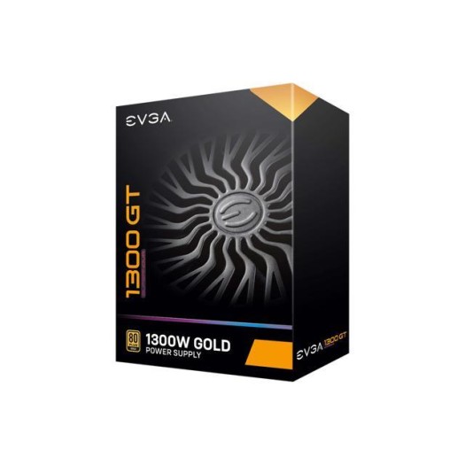 EVGA SuperNOVA 1300 GT, 80 Plus Gold 1300W, Fully Modular, Eco Mode with FDB Fan