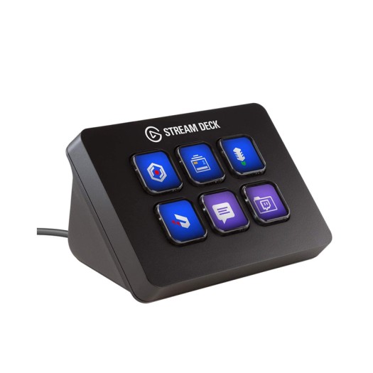 Elgato Stream Deck Mini - Compact Live Production Controller with 6 Customizable LCD keys, Trigger Actions in OBS Studio, Streamlabs, Twitch, YouTube and More