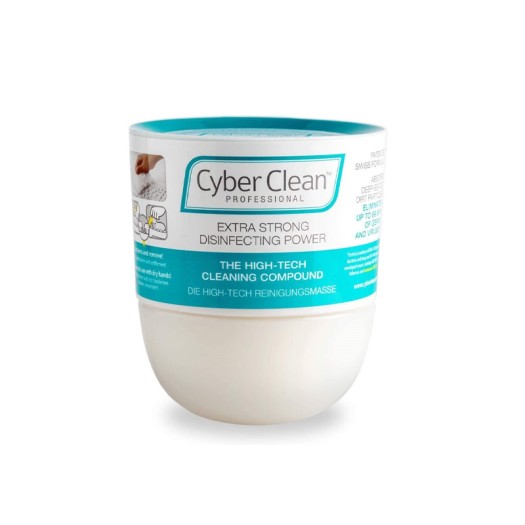 Cyber Clean Professional Cleaning Compound Modern Cup 160 g - Extra Strong Disinfection I For Cleaning Keyboards, Mobile Phones and All Strong Structured Surfaces - Keyboard Cleaner