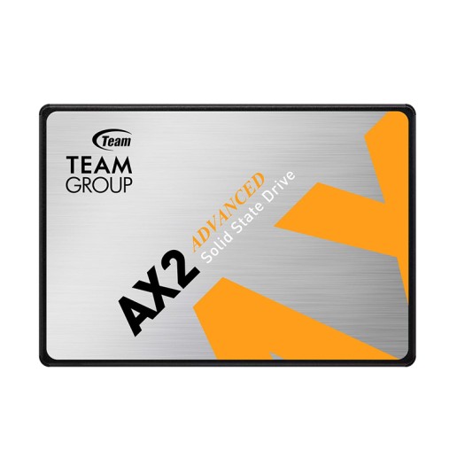 TEAMGROUP AX2 1TB 3D NAND TLC 2.5 Inch SATA III Internal Solid State Drive SSD (Read Speed up to 540 MB/s) Compatible with Laptop & PC Desktop T253A3001T0C101