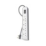 Belkin 4-outlet Surge Protection Strip with 2M Power Cord, BL-SRG-4OT-2M-UK