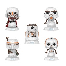 Funko Pop! Star Wars Holiday: Snowman 5 Pack Figures