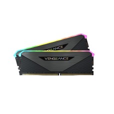 CORSAIR VENGEANCE RGB RT 16GB (2X8GB) DDR4 4000MHZ C18 18-22-22-42 BLACK HEATSPREADER DESKTOP GAMING MEMORY FOR AMD