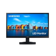 Samsung 19'' Flat Monitor, Resolution (1366 x 768), 60Hz Refresh Rate, 5 GTG Response Time, Wide Viewing Angle, 16:9 Aspect Ratio, Max 16.7M Color Support, Black | LS19A330NHMXUE