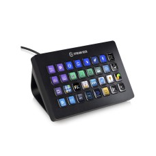 Elgato Stream Deck XL - Advanced Stream Control with 32 Customizable LCD Keys, for Windows 10 and macOS 10.13 or Later (10GAT9901)