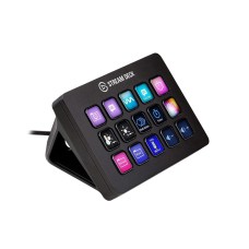 Elgato Stream Deck MK.2 – Studio Controller, 15 macro keys, trigger actions in apps and software like OBS, Twitch, ​YouTube and more, works with Mac and PC