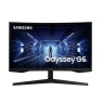 Samsung 27-Inch G5 Odyssey Gaming Monitor with 1000R Curved Screen,QHD,144Hz,1ms, VA, FreeSync Premium,Black - LC27G55TQBMXUE