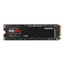 SAMSUNG 990 PRO SSD 1TB PCIe 4.0 M.2 Internal Solid State Drive, Fastest Speed for Gaming, Heat Control, Direct Storage and Memory Expansion for Video Editing, Heavy Graphics, MZ-V9P1T0B/AM