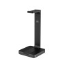 Corsair ST50 Premium Headset Stand (Anodised Aluminum Construction, Non-Slip Rubberised Base) - Black