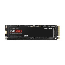 Samsung 990 PRO Series - 2TB PCIe Gen4. X4 NVMe 2.0c - M.2 Internal SSD (MZ-V9P2T0B/AM)