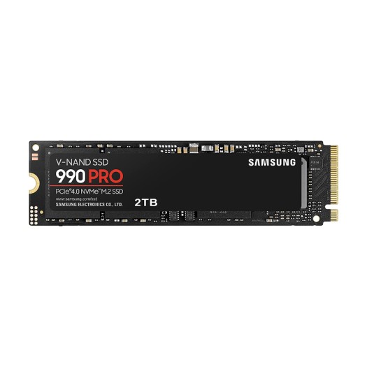 Samsung 990 PRO Series - 2TB PCIe Gen4. X4 NVMe 2.0c - M.2 Internal SSD (MZ-V9P2T0B/AM)