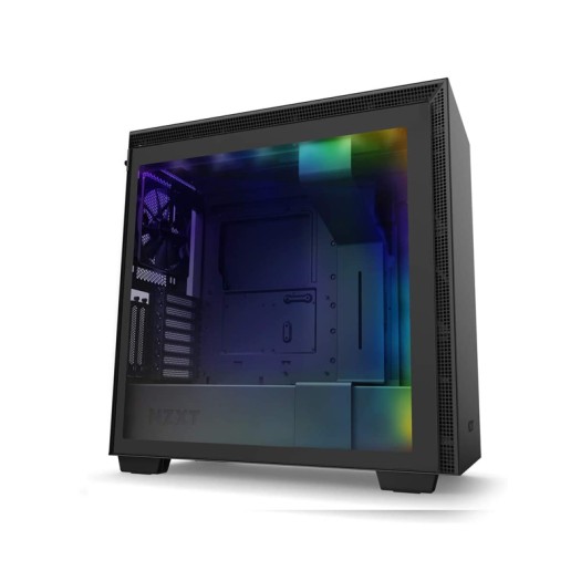 NZXT H710i Premium ATX Mid-Tower with Lighting and Fan Control BLACK/BLACK – CA-H710i-B1