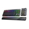 ASUS ROG Claymore II Wireless Modular Gaming Mechanical Keyboard (ROG RX Red Switches, detachable numpad & wrist rest for TKL 80%/100%, Aura Sync, media controls, fast charge, USB 2.0 Passthrough)