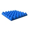 Mastermind Pyramid Acoustic Studio Foam- Soundproofing – Blue Color – Pyramid Style Panels