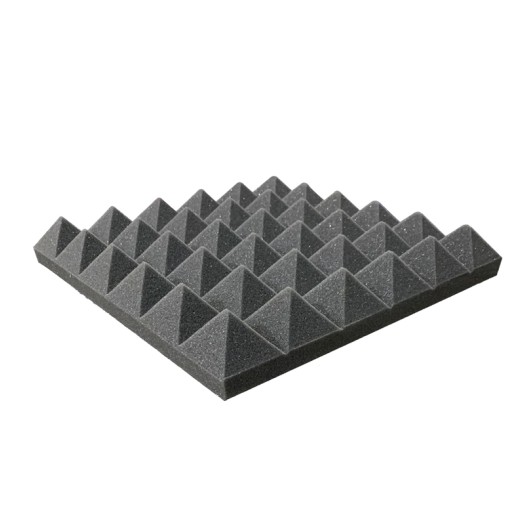 Mastermind Pyramid Acoustic Studio Foam- Soundproofing – Black Color – Pyramid Style Panels