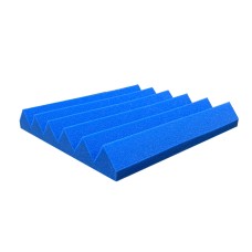 Mastermind Wedge Acoustic Studio Foam- Soundproofing – Blue Color – Wedge Style Panels