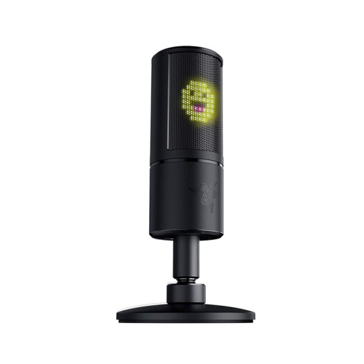 Razer Seiren Emote USB Microphone for Streaming – 8-bit Emoticon LED Display