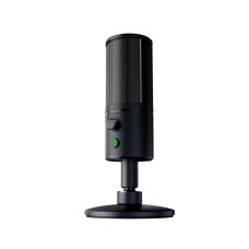 Razer Seiren X USB Streaming Microphone: Professional Grade – Built-In Shock Mount – Supercardiod Pick-Up Pattern – Anodized Aluminum – Classic Black