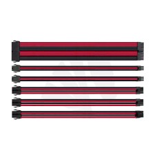 Red/Black Power Supply Sleeved Cable