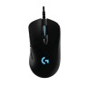 Logitech G403 HERO 16K Gaming Mouse, LIGHTSYNC RGB, Lightweight 87g +10g Optional Weight, Braided Cable, 16,000 dpi, Rubber Side Grips