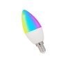 WiFi Smart Candle Bulb 5W Works with Alexa/Google Home – E14 – RGBCW Color