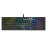 Corsair K60 RGB Pro Mechanical Gaming Keyboard - CHERRY Mechanical Keyswitches - Durable AluminumFrame - Customizable Per-Key RGB Backlighting, Black