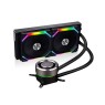 LIAN LI GALAHAD 240 AIO SL - RGB UNI FAN SL120 EDITION BLACK , Dual 120mm Addressable RGB Fans AIO CPU Liquid Cooler - GA240SLB