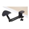 Adjustable Arm Rest for Desk | Ergonomic Computer Desk Arm | Height Adjustable, Full Motion Elbow Support with Clamp-On Base | Steel Construction