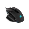 Corsair Nightsword RGB - Comfort Performance Tunable FPS/MOBA Optical Ergonomic Gaming Mouse with Backlit RGB LED, 18000 DPI, Black