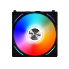 Lian-Li UNI Fan AL120 V2 Single Black, PBT+PC+Aluminum Materials, 120mm Fans, Up to 1900 RPM Fan Speed, 64.5 CFM Airflow, 1 Pack | G99.12ALV21B.00