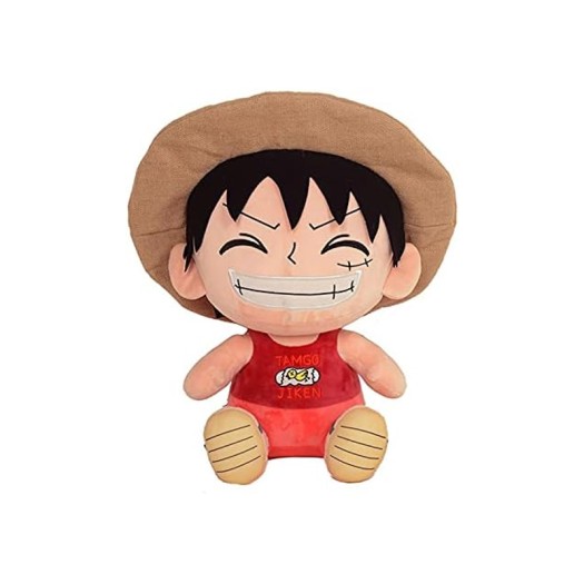 Monkey D Luffy Plush Doll Soft Pp Cotton Pet Cushion Luffy Chopper Cosplay Law Sabo Sanji Plush Doll Pillow Toys (Monkey D Luffy 30cm)