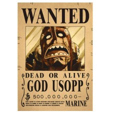 One Piece WANTED Poster - USOPP - Last Bounty -  (A3: 28 x 43 cm)
