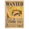 Vinsmoke Sanji Wanted Poster - (A3: 28 x 43 cm)