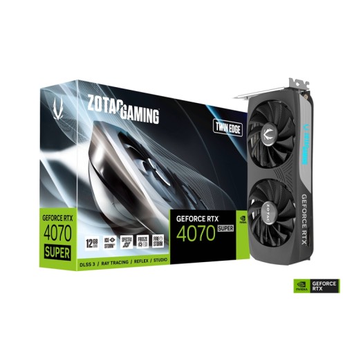 GPU - ZOTAC GAMING GeForce RTX 4070 SUPER Twin Edge 12GB GDDR6X