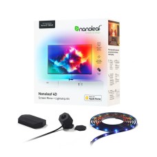 Nanoleaf 4D - TV Sync Camera and Smart Addressable Gradient Lightstrip Kit, Immersive TV LED Backlights, Bias Lighting for Home Theatre & Console Gaming (Up to 65" TVs and Monitors)