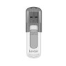 Lexar JumpDrive V100 32GB USB 3.0 Flash Drive, Gray (LJDV100-32GABNL)