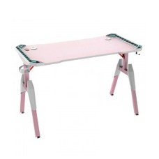 T1-140 Gaming Desk (Pink) - size 140 x 60 x 72 cm