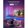 Govee RGBIC Wall Lights, Music Glide Wall Lights Works with Alexa and Google Assistant, Smart Gaming LED Light Bars for Home Bedroom and Gaming Room Decor, Music Sync, 16 Music Mode, 14 pcs -‎H610B