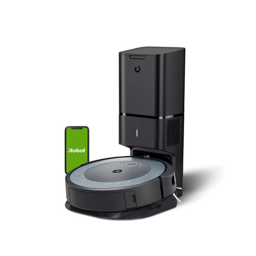 iRobot Roomba i4+ EVO (4552) Robot Vacuum with Automatic Dirt Disposal - Empties Itself for up to 60 Days, Wi-Fi Connected Mapping, Compatible with Alexa, Ideal for Pet Hair, Carpets