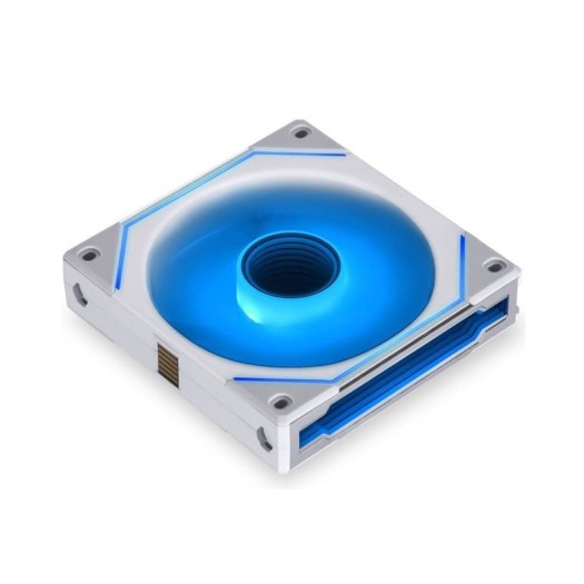 Lian Li SL-Infinity 120 RGB Single Pack UNI Fan, Low Noise Level at High RPM, Quick Pin Connection, 40 LEDs, White | G99.12SLIN1W.00